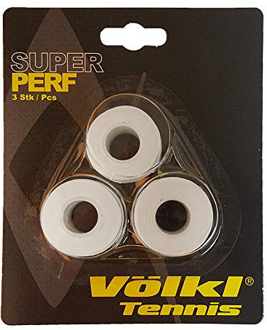Volkl Super perforierter Griff, Baumwolle, Overwrap, Hochleistungs-Tennisgriff