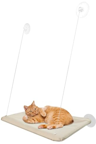 Kattsfönster kattsfönster säte, vilande fönster vindvind apa sittpinne | Fönsterhängmatta med 4 underkoppar