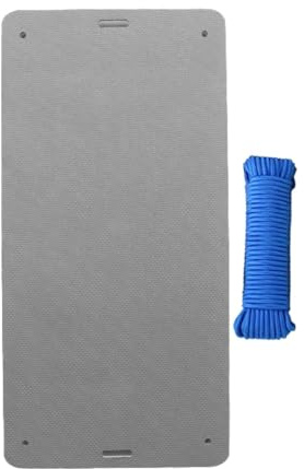 Zxpjkyu Bootsfender Aus Hochwertigem Eva Material mit Seil Leicht Und für Boote Yachten Und Verschiedene Anlegeplätze, Grau 59cmx25cmx8cm