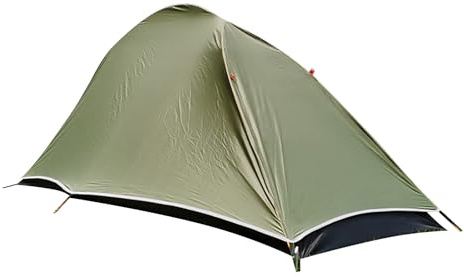 Ejoyous Campingtält, Ultralätt 1-personstält för Camping, Vattentäta Aluminiumstolpar för Utomhusaktiviteter Som Fiske, Vildmarksexpeditioner och Jakt (Armégrönt)