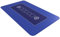 Bullets Playing Cards, Profi Pokermatte blau in 100 x 60cm eigenen Pokertisch, Deluxe Pokertuch, Pokerteppich, Pokertischauflage