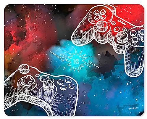 younikat Alfombrilla de ratón Gaming I 19 x 24 cm I Alfombrilla de ratón Antideslizante I Gamer Boys Teenagers Cool I dv696