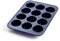 Blue Diamond Bakeware 12er Muffinform mit Antihaftbeschichtung, Blau