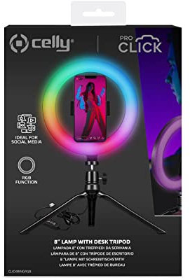 CELLY ARO LUZ RGB 15CM