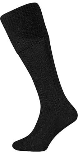 Bonjour® Mens Traditional Scottish Highland Wear Comfortable Long Wool Kilt Hose Wedding Hogmanay Socks UK Size 6-11 EU 39-45