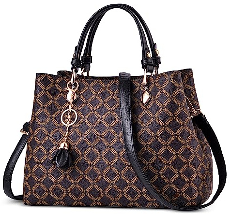 DIRRRONA damer casual, Svart A, Large