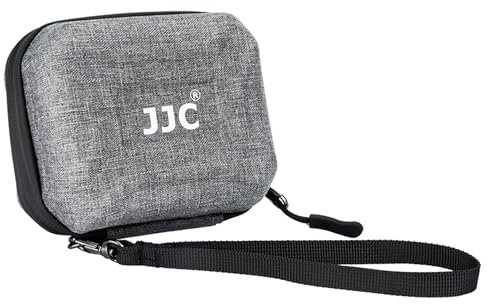 JJC Kamerafiltertasche, Objektivfiltertasche, Filter-Tragetasche für Filter, Wasser- und staubdichtes Design für Objektivtasche, grau, 67 mm, Taschen-Organizer