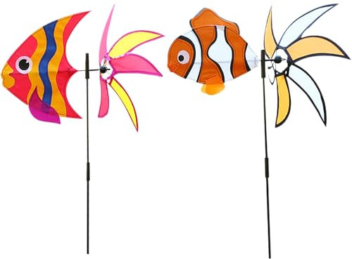 Éolienne de jardin – Moulin à vent résistant aux intempéries pour jardin, terrasse, porche, arrière-cour