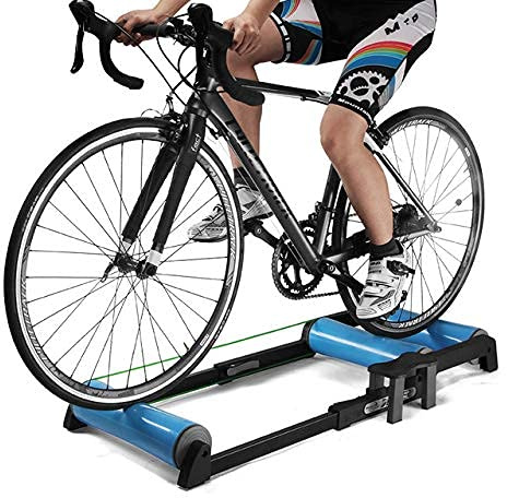 Rodillo Bicicleta Ajustable, Rodillos Bicicletas para Entrenamiento Interior, Rodillos bicis Interior y Exterior