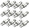 VCELINK RJ45 Stecker Werkzeuglos für Verlegekabel Cat7 Cat6A Netzwerkstecker Werkzeuglos Feldkonfektionierbarer LSA Geschirmt 10 Gbps 600MHz, 12 Stück