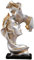 JXCBXJ Couples Kiss Sculpture,Abstract Art Couple Sculpture Home Furnishing Resin Statue Decoration Romantic Statue Used for Home Decoration, Wedding, Gift. (Grey)