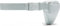 Nike Heritage Hüfttasche, Light Silver/Light Silver/Phantom, DB0488-035, MISC