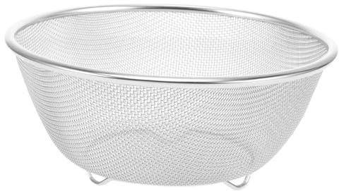 Gatuida Per Scolapasta in Acciaio Inossidabile A Rete Cestini A Rete Scodella Microporosa Per Lavare Verdure Riso Frutta 28