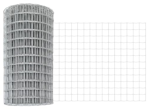 vidaXL Valla Euro | Paneles de acero galvanizado duraderos. Conjunto completo de 3 para usar al aire libre. Montaje rápido y fácil. Barrera para la terraza del jardín. Límite de seguridad personaliza