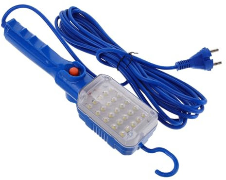 Alipis Lampe de Travail LED Portable et Manuelle pour Réparation Automobile Extérieur Sécurisé pour Garage et Atelier Haute Luminosité et Utilisation