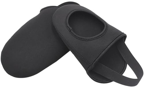 VILLCASE Cubiertas para Zapatos de Bicicleta de Invierno en Neopreno Banda Elástica Ajustable y Diseño Antideslizante para Ciclismo y Montaña