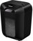 Fellowes Aktenvernichter Papiervernichter LX41-8 Blatt 4x12 mm Mini-Cut P4 - für Zuhause und das Home Office - mit Sicherheitssperre und 17 Liter Papierkorb - schwarz