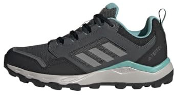 adidas Tracerocker 2.0 Trail Running Shoes, Zapatillas Mujer, Core Black Grey Three Grey Two, 42 EU