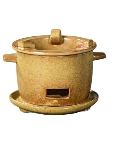 Réchaud à barbecue portable Gril à thé au charbon de bois de table, petit gril sans fumée, barbecue au charbon de bois de table portable sans fumée for 1 à 3 personnes, intérieur et extérieur Réchaud