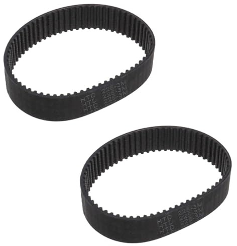 2 Stück Bandschleifer Zahnriemen,HTD 225-3M-17 Antriebsriemen Ersatzteil,Kompatibel mit BOSCH PBS75A GBS75A GBS75AE/PARKSIDE PEBS 900/SILVERCREST Schleifer
