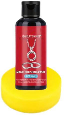 Guldpolering | 50 ml metall repborttagare med – polerpasta för rengöring och vård av platinum ring kedjor halskedjor, metallvård mot
