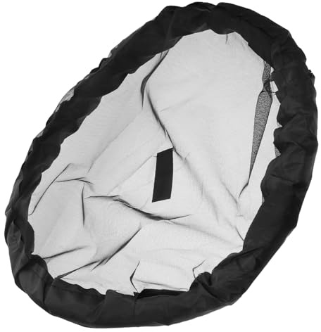 MINAOLULUS Isola Galleggiante per Piante da Stagno 45 Cm, Rete di Protezione Nera a Maglie Fini, Barriera per Piante Acquatiche Copertura per Laghetti da Giardino, Controllo Crescita