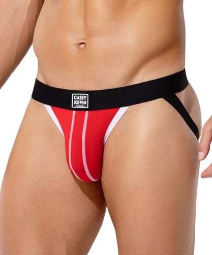 Casey Kevin Jockstrap Homme String sous-Vêtements Suspensoir Jock Strap Thongs Athletic Supporter Briefs Taille Basse
