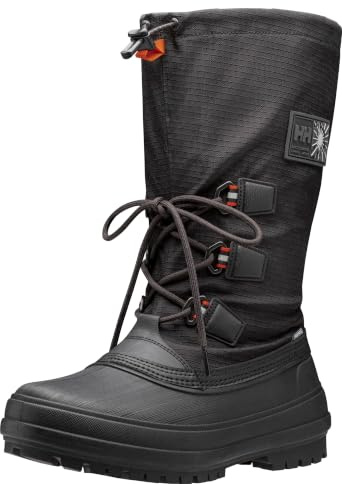 Helly-Hansen Arctic Patrol Winter Boot for Men - Insulated, Waterproof, Durable Snow Boot for Extreme Cold Weather, 990 Black - 10
