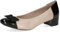 CAPRICE Damen Pumps Lack mit Blockabsatz, Beige (Beige Comb), 36 EU