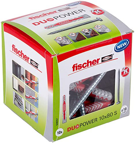 fischer Dübel Dübel DUOPOWER 10x80 S LD