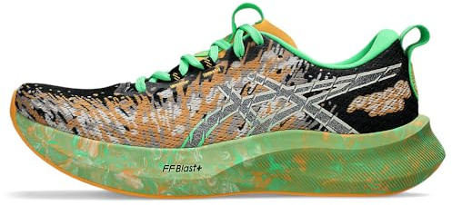 Asics Chaussures de Course Noosa TRI 16 pour Homme, Noir/New Leaf, 44 EU