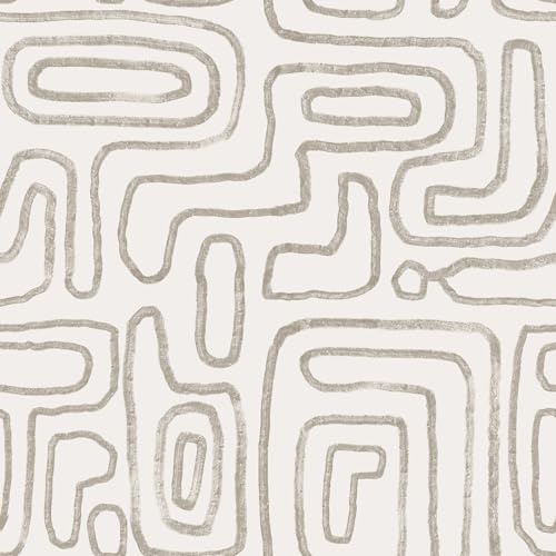 myforHD Carta da Parati Autoadesiva Impermeabile Minimalista Moderna con Motivo Geometrico a Strisce per Arredamento di Bagno, Soggiorno, Cucina e Camera da Letto