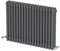 DuraTherm® 600 x 830mm Anthracite Grey Traditional Horizontal Designer Radiator Triple Column Colosseum Cast Iron Style Central Heating Panel Radiators Rad