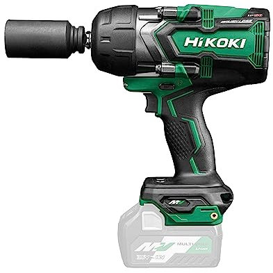 HIKOKI Akku Schlagschrauber WR36DE (36V, Li-Ion, Brushless, Festdrehmoment von 770 Nm, Werkzeugaufnahme: 1/2 Zoll Außenvierkant, Schlagschrauben, im Karton)