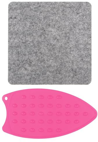 QUARKZMAN Tappetino di Pressatura in Lana 8.5 x 8.5 Nozioni di Cucito per Tappetino da Stiro in Lana per Quilting Artigianale