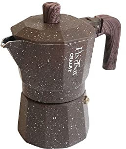 PINTINOX Caffettiera Moka Natura 1 tazza