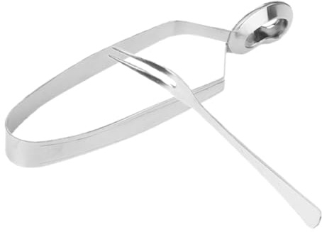 FUNOMOCYA 1set Stainless Steel Escargot Tongs Multi-use Seafood Clip Ergonomic Handle for Easy Operation Includes Snail Forks for Dining and Cooking