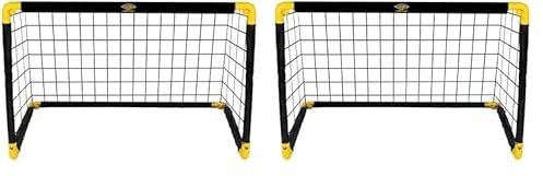 Umbro Porta da Calcio Pieghevole 90 x 59 x 61 cm - Per Bambini e Adulti - Accessori Allenamento Calcio Interni ed Esterni - Metallo