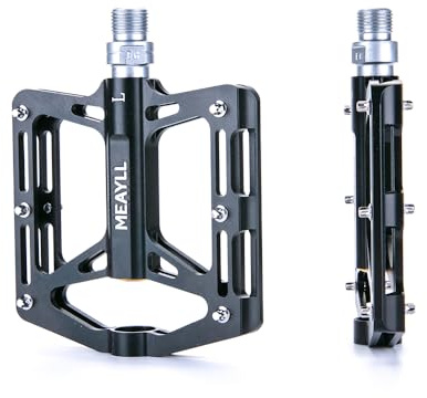 Fahrradpedale aus CNC-gefrästem Aluminium mit DU- und Abgedichtete Lager, Cr-Mo-Stahlachse