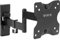VIVO Full Motion Wall Mount for up to 27 inch LCD LED TV and Computer Monitor Screens, Tilt and Swivel Bracket with Max 100x100mm VESA, Black, MOUNT-VW01M