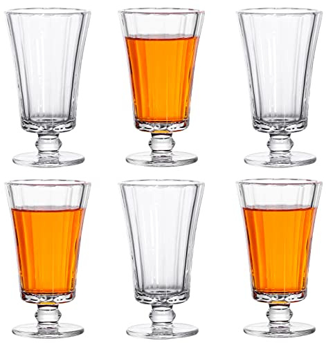 Shot Glasses, 4oz Mini Shot Glass Set of 6/ tequila glass/Glasses Snifters/Cute Shot Glasses/Clear Shot Glasses/Sherry Glasses/ Tasting Glasses/juice Glasses