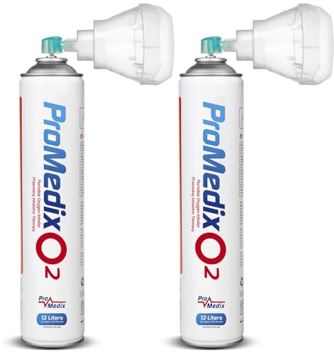 Inhalateur portable d'oxygène en boîte à 99,4% ProMedix 12L, PR-994 (2)