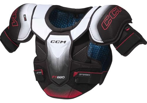 CCM Jetspeed FT880 Protège-épaules de hockey sur glace Junior (Junior-L)