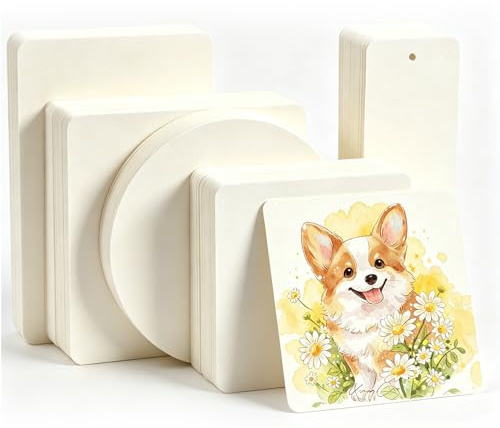 200 hojas de papel de acuarela de 300 g