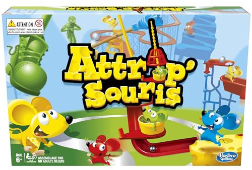 Hasbro C0431 Attrap’Souris Board game for children, French Version