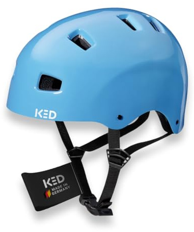 KED 5Forty Jugend Helm – Leichter Skate-Bike-Helm Mit QUICKSAFE Verstellsystem Und Maxshell Technologie | Farbe: Petrol | Größe: 57-62 (L)
