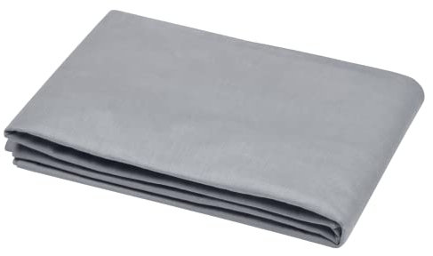 STOF Bettlaken – Größe 240 x 300 cm – 100% Baumwolle Öko-Tex Zertifiziert – Farbe Maus – Modell Eden – Bettwäsche für Zuhause – weich und bequem