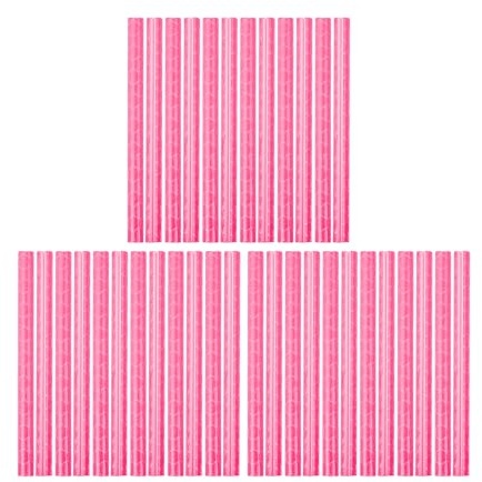 X AUTOHAUX 36 Pcs Pink Bicycle Reflector Reflective Version Durable ABS