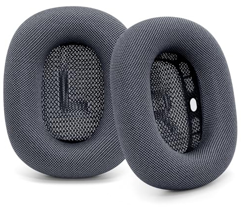 Ohrpolster für AirPods Max 2024-Version, Netzstoff-Ersatz mit starken Magneten für Apple Over-Ear-Kopfhörer, verbesserte Abdeckungen (Mitternachtsblau)