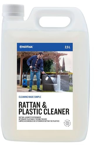 Nilfisk Pulitore per rattan e plastica, detergente per idropulitrice per mobili da esterno (2,5 l)